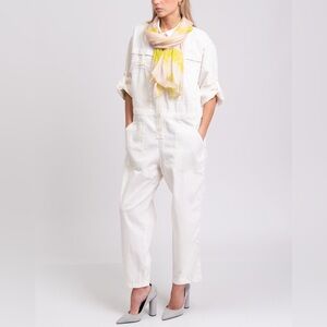Maje Cream Jumpsuit